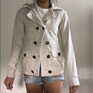 BILLABONG Tan Jacket with Hoodie